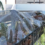 clear vinyl outdoor curtains for patio waterproof gazebo, package contents