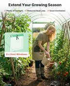 vevor walk-in tunnel greenhouse, 15 x 7 x, package contents