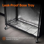 bstrip indoor greenhouse with grow light oxford, 29.5x13.8x70.9in showing dimensions