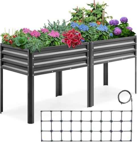 king bird large raised garden bed with legs, main product view