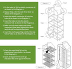 4 tier mini greenhouse - portable indoor outdoor on a desk or shelf