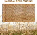 zncmrr reed fencing rolls fencing 4ft high roll, package contents