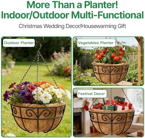 amagabeli garden & home 4 pack 14 inch, package contents