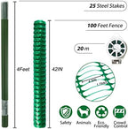 safety fence plastic mesh fencing roll,1 roll with shown in use