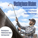 westinghouse wpx3400 gas pressure washer, 3400 psi and, close-up detail