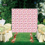 flower wall panels 3d flower wall backdrop, 12pcs, side view