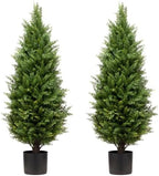 3ft artificial topiary trees artificial cedar trees uv, main product view