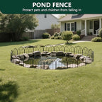 decorative garden fence, 27.3 ft no dig flower, package contents