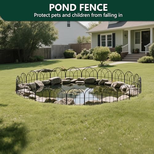 decorative garden fence, 27.3 ft no dig flower, package contents