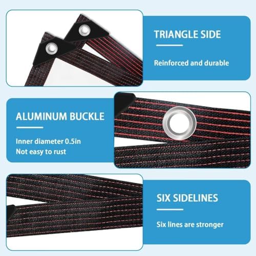 clear tarp heavy duty waterproof,90% transparent with grommets, close-up detail