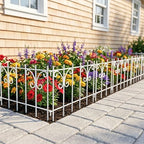 shoplala decorative garden fence outdoor (10 panels) 12.5in(l), view 9