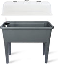 dexceder 13.2 gallon self watering raised garden bed, main product view