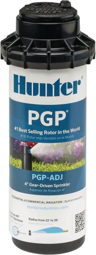 Hunter PGP Ultra Rotor Sprinkler Heads - 5 Pack - Includes Adjustment Tool