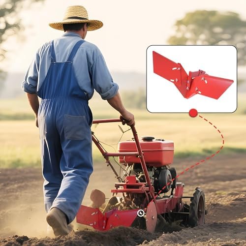 wutist furrower kit tine tiller w/adjustable wing land on a desk or shelf