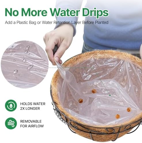 amagabeli garden & home 4 pack 14 inch on a desk or shelf