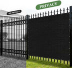 seeye 90% sun shade cloth, 8 x 10, side view