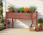 soliwood set of 2 raised garden bed with on a desk or shelf