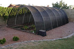 agfabric 50% shade cloth 12 x 20ft sun showing dimensions