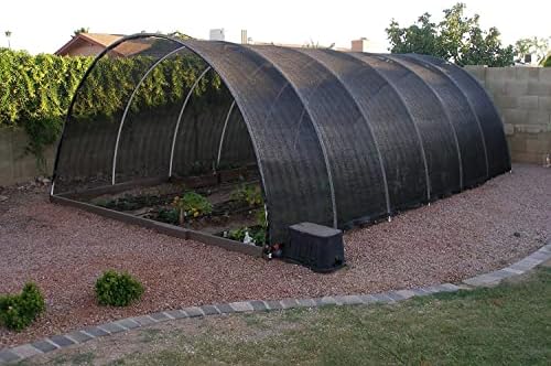 agfabric 80% sunblock shade cloth 12x20ft, black, package contents