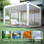 clear tarp 8 x 16 ft clear tarps on a desk or shelf