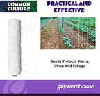soft mesh nylon trellis netting bulk roll, front angle view