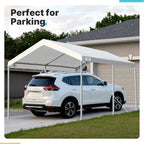 advance outdoor adjustable 10x15 ft heavy duty carport, package contents