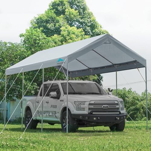 advance outdoor 12x20 ft canopy garage heavy duty on a desk or shelf