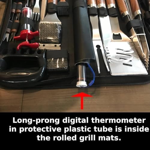 kaluns 35pc bbq grill tools set – heavy, view 9
