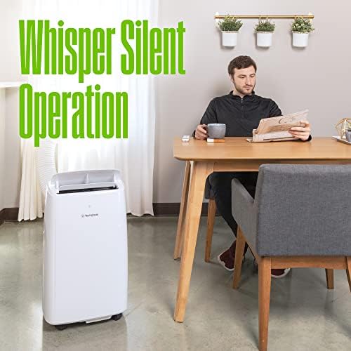 westinghouse 8,000 btu air conditioner portable for rooms, package contents