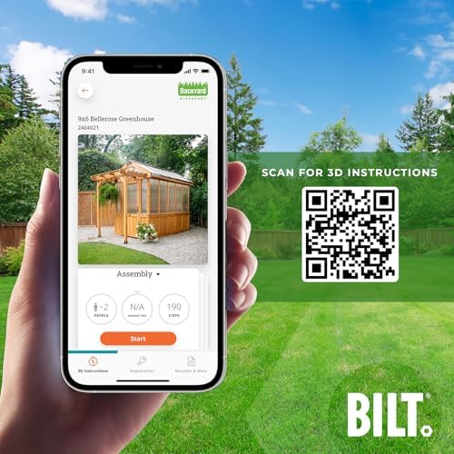 backyard discovery bellerose 9' x 6' cedar wood, view 9