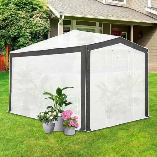 eagle peak 12x8 walk in pop up greenhouse on a desk or shelf