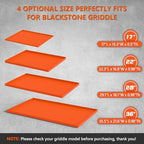 36" Silicone Griddle Mat for Blackstone 36 Inch Grill, Heavy Duty Food Grade Silicone Griddle Cover, Protect Your Grill from Dirt & Rust All Year Round