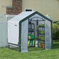 miracle-gro walk-in indoor/outdoor greenhouse, clear, 6 x 4, main product view