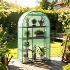 4-tier mini greenhouse for outdoors, 40" x 18", main product view