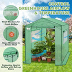 eagle peak 8x6 pop up walk in greenhouse, package contents