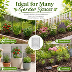 metal wire plant protector,10 pack garden cages for on a desk or shelf
