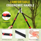 yesker 26-33 inch extendable bypass loppers for tree, package contents