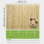 forever bamboo natural bamboo fencing decorative rolled fence, view 13
