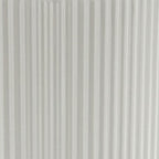 Amazon Basics Fluted Ceramic Round Planter, 8-inch, White