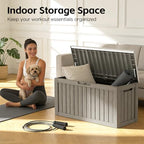 mars villa 90 gallon outdoor storage box, deck on a desk or shelf