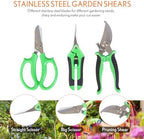 bonsai tools kit 20 pcs garden tools set, package contents