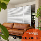 metal privacy screen outdoor, heavy-duty galvanized steel free on a desk or shelf