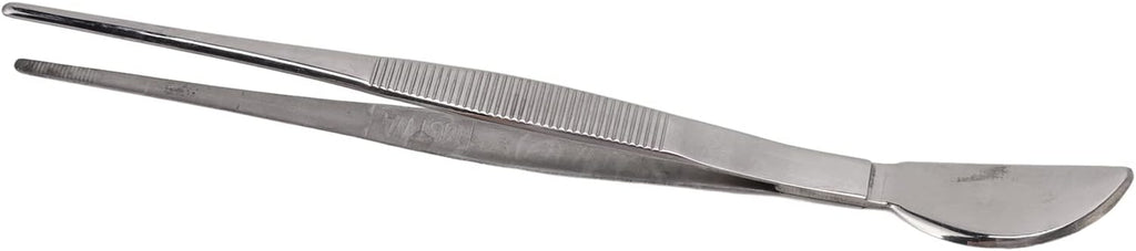 Bonsai Tweezers, Ergonomic Non Slip Handle Smooth Edges, Stainless Steel Precision Tweezers, 2pcs Straight Set for Bonsa