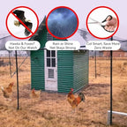 bird netting 25x50 ft 1 inch mesh heavy, package contents