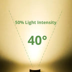 4 Pack, LED Brass Well Lights, 12V IP67 Waterproof Outdoor In Ground Light with MR16 Bulb and Swival Base, Low Voltage Landscape Lighting, 5W 2700K, Up Light for Garden Tree Bushe, Shielded Top