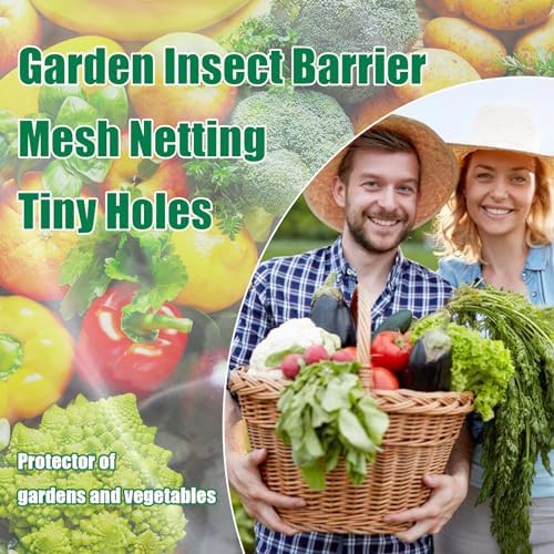garden netting 10x50ft 2 pack ultra fine mesh, package contents