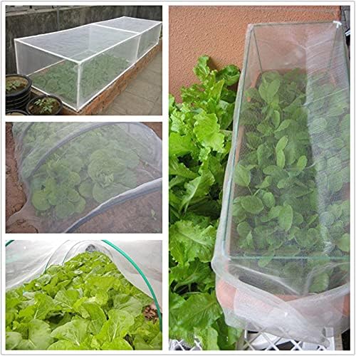 ybb bug insect garden barrier netting plant cover showing dimensions