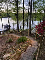 leonlite 6-pack low voltage led deck lights 3000k showing dimensions