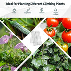 giantex 16 panels cucumber trellis, a-frame garden trellis on a desk or shelf