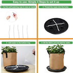 16 inch self watering base for fabric grow, package contents